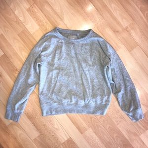 Lightweight French terry crew